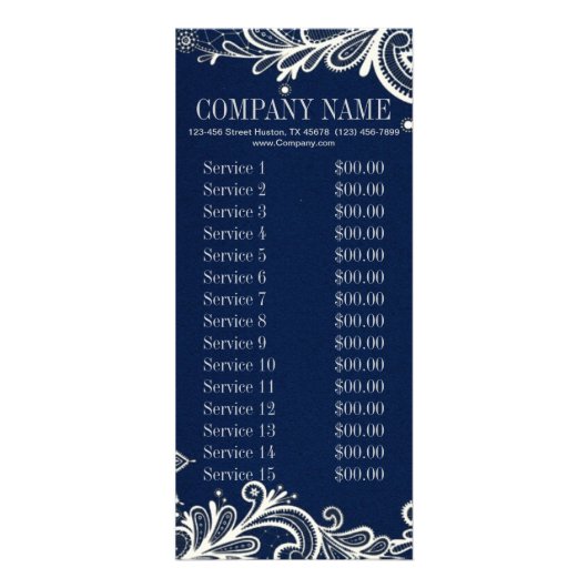 new age marinemannetje reclamekaart (Achterkant)