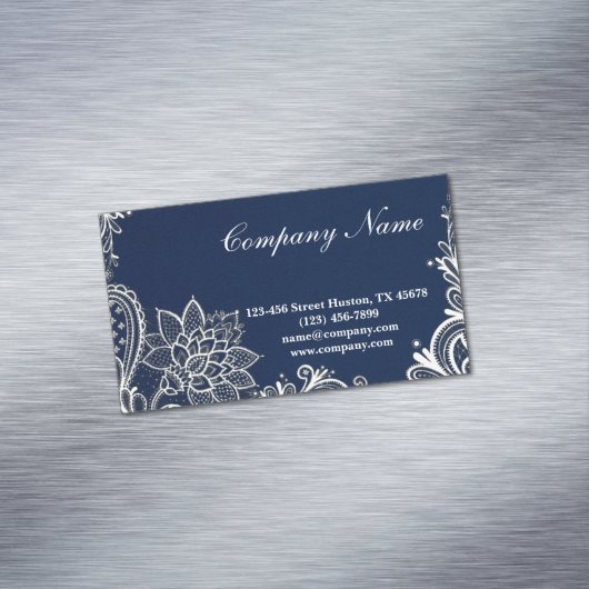 new age marinemannetje visitekaartje magneet (Voorbeeld)