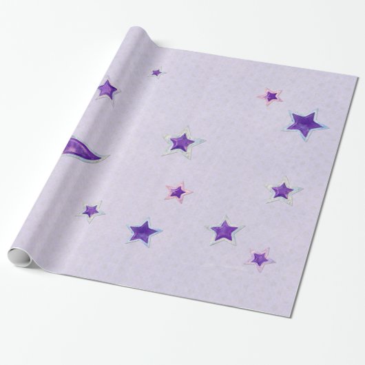 New age Moth Mystic Cadeaupapier (Uitgerold)