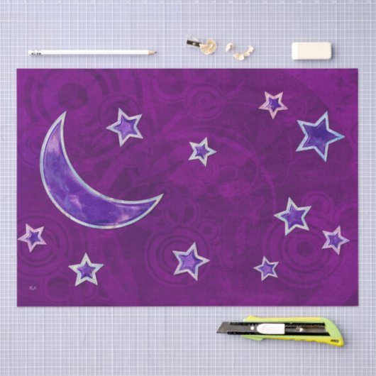 New age Moth Mystic Tissuepapier (Craft)