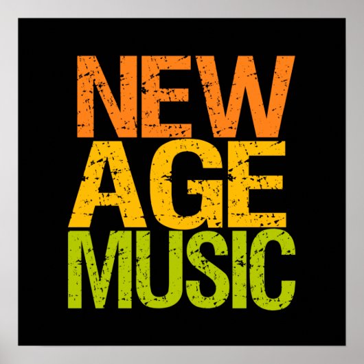 new age Music poster (Voorkant)