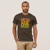 new age Muziek shirt - kies stijl en kleur (Voorkant volledig)