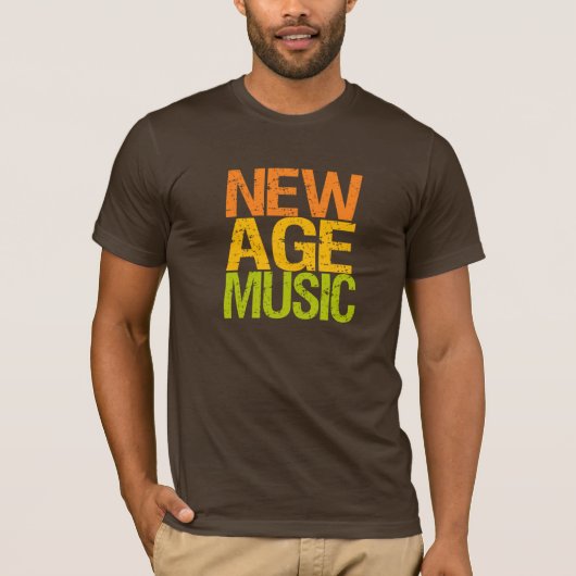 new age Muziek shirt - kies stijl en kleur (Voorkant)