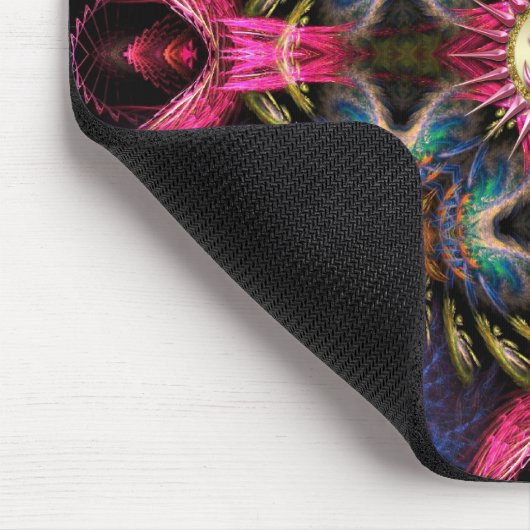 New age Om Angels Fractal Muismat (Hoek)