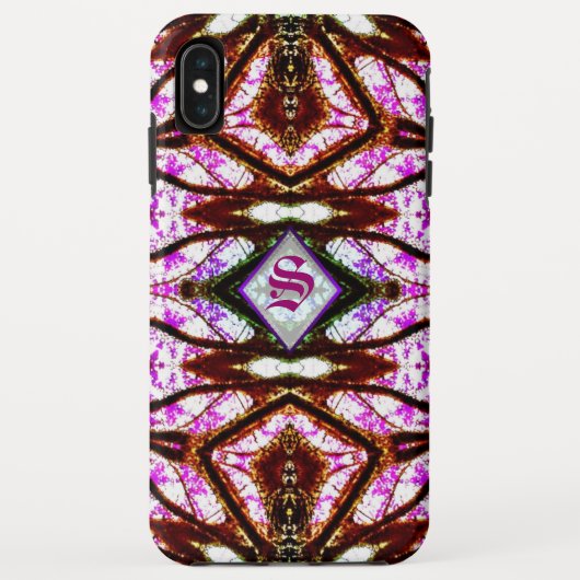 new age Pink Batik iPhone 3 Case-Mate Hoesje (Achterkant)