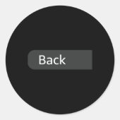 New Age Pressure Clothing And Accessories  Ronde Sticker (Voorkant)