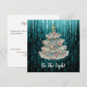 new age Spiritueelste *~* Metafysisch Feestdagenkaart (Voorkant / Achterkant)