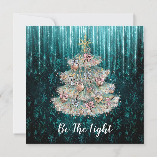 new age Spiritueelste *~* Metafysisch Feestdagenkaart (Voorkant)