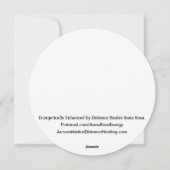 *~* New age Spirituele kerst Feestdagenkaart (Achterkant)