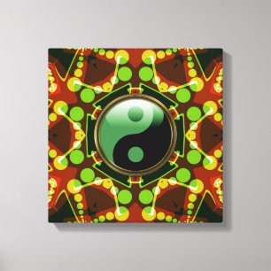New age Star Bubbles Canvas Afdruk