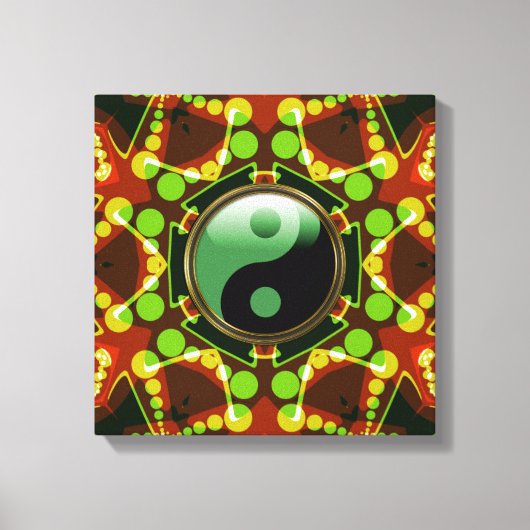 New age Star Bubbles Canvas Afdruk (Voorkant)