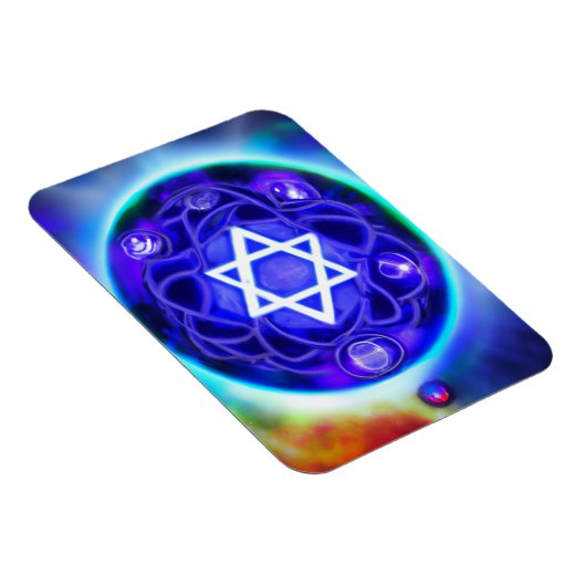 new age ster van David Magnet Magneet (Rechterzijde)