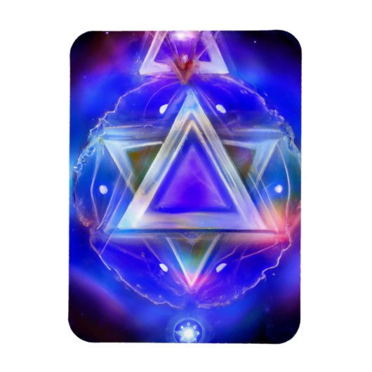 new age ster van David Magnet Magneet (Verticaal)