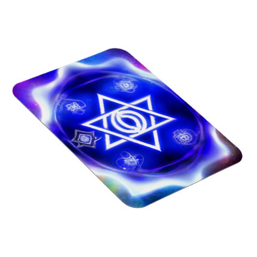 new age ster van David Magnet Magneet (Rechterzijde)