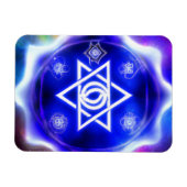 new age ster van David Magnet Magneet (Horizontaal)