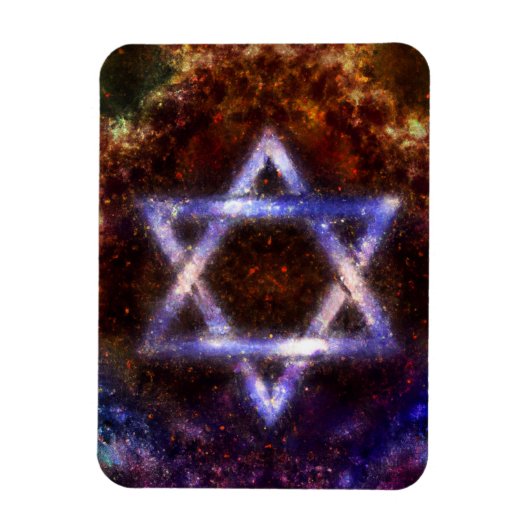 new age ster van David Magnet Magneet (Verticaal)