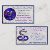 New age Sun Moon Prayer Visitekaartje (Voorkant / Achterkant)