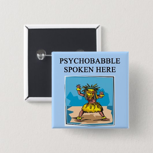 new age vierkante button 5,1 cm (Voorkant /achterkant)