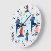 New age Yoga houdingen, meditatie, Grote Klok (Hoek)