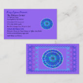 new age Yoga-profielkaart Visitekaartje (Voorkant / Achterkant)