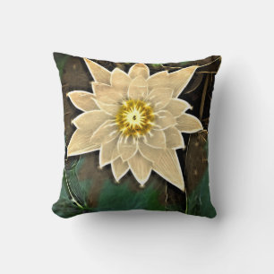 new age Zen Boeddhisme Yoga Namaste White Lotus Kussen