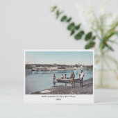 New Albany INDIANA, Ohio River Front old briefkaar Briefkaart (Staand voorkant)