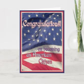 New American Citizen Kaart (Voorkant)