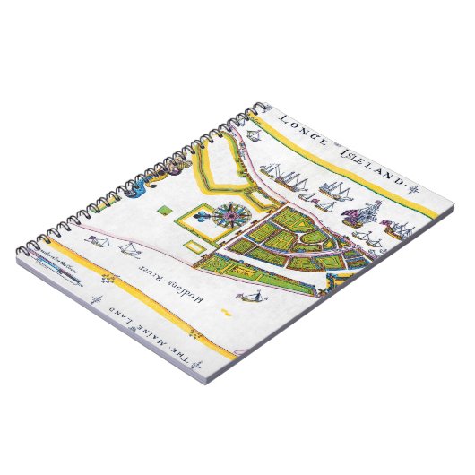 New Amsterdam Map, 1661 Notitieboek (Linkerzijde)