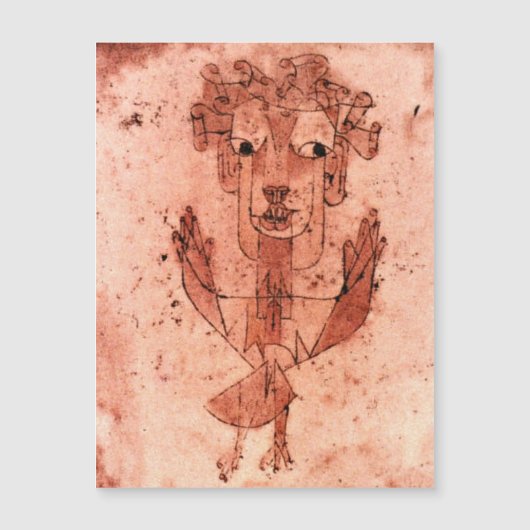 New Angel van Paul Klee (Voorkant)