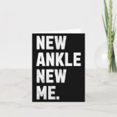 New Ankle New Me Funny Ankle Replacement Surgery  Kaart (Voorkant)