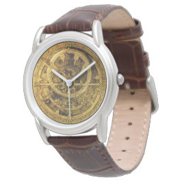 NEW Antiek Astrolabe Face  Watch Horloge