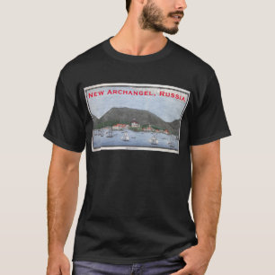 New Archangel, Rusland Historische schildering T-shirt