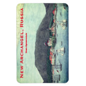 New Archangel, Rusland (Sitka) Schilmnet Magneet (Verticaal)