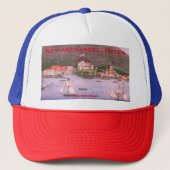 New Archangel, Russia (Sitka) Painting Trucker Hat Trucker Pet (Voorkant)