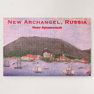 New Archangel, Russisch schilderij (Sitka) Legpuzzel