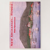 New Archangel, Russisch schilderij (Sitka) Legpuzzel (Verticaal)