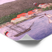 New Archangel, Russisch schilderij (Sitka) Poster (Hoek)