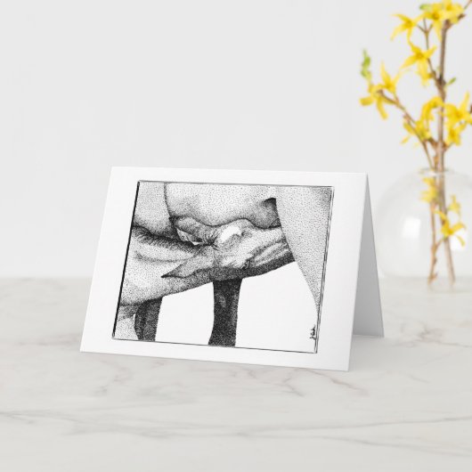 New Arrival Baby Kaart (Gele Bloem)