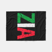 New Aunt Italian Zia Italian American Aunt Gift  Fleece Deken (Voorkant (Horizontaal))