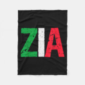 New Aunt Italian Zia Italian American Aunt Gift  Fleece Deken (Voorkant)