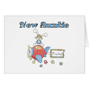 New Auntie - Airplane Tshirts en geschenken