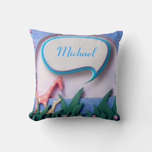 New Baby American Mojo Pillow Kussen (Voorkant)