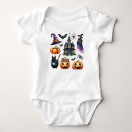 new baby born, custom baby name, Halloween Romper