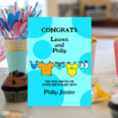 New Baby Boy Gefeliciteerd Kaart