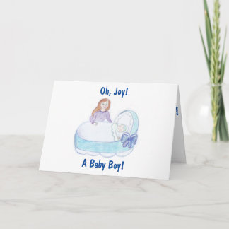 New Baby Boy-kaart Kaart