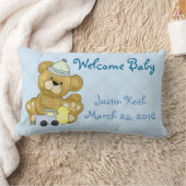New Baby Boy Pillow Kussen (Deken)