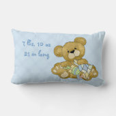New Baby Boy Pillow Kussen (Achterkant)