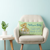 New Baby Boy Pillow Kussen (Stoel)