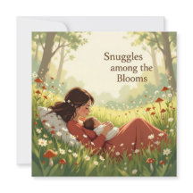 New baby card for mom warm heartfelt message