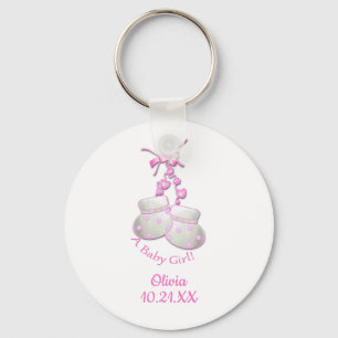 New Baby Girl Sleutelhanger
